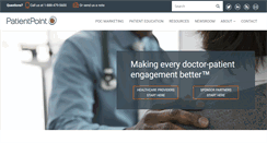 Desktop Screenshot of patientpoint.com